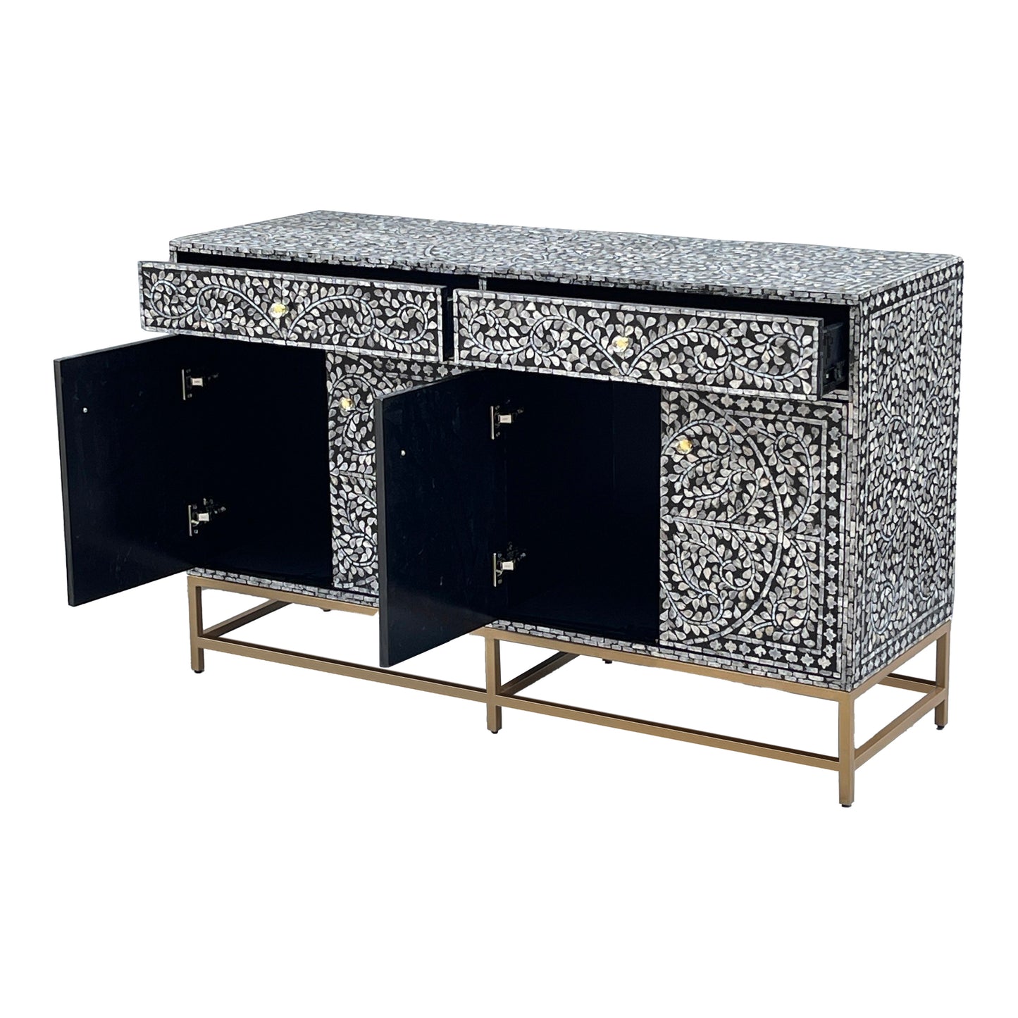 Mother of pearl Majestic Vine sideboard - decorstore