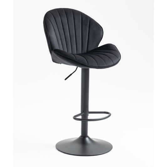 Midnight Velvet as Lift Barstool - decorstore