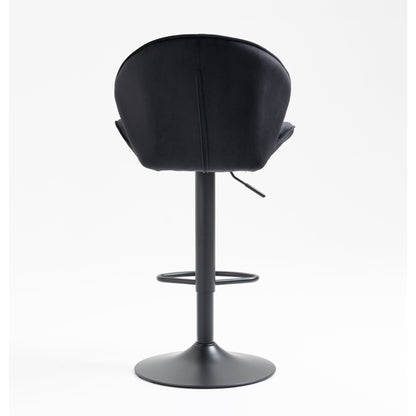 Midnight Velvet as Lift Barstool - decorstore