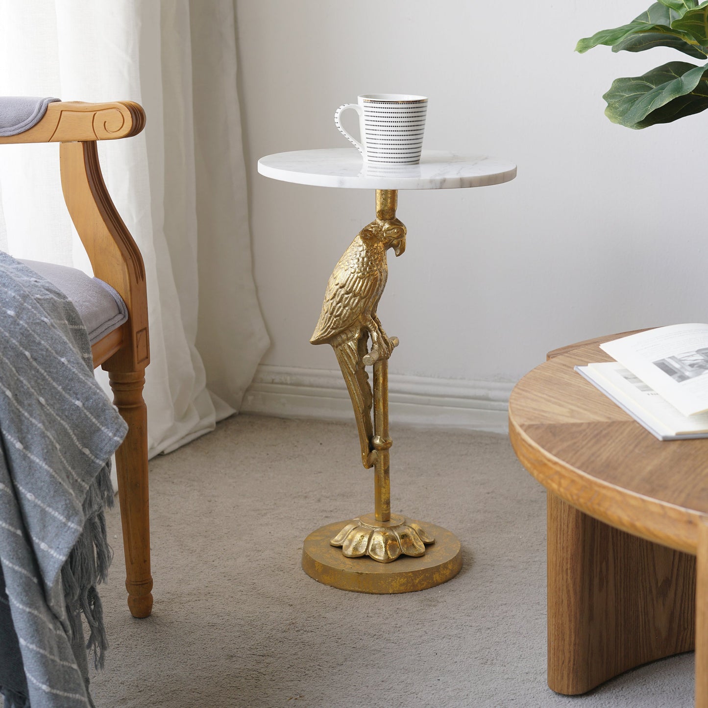 Marble Accent Table