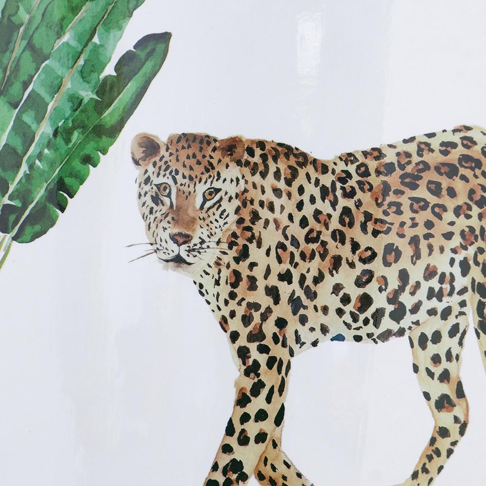 Leopard in the Jungle Stool - decorstore