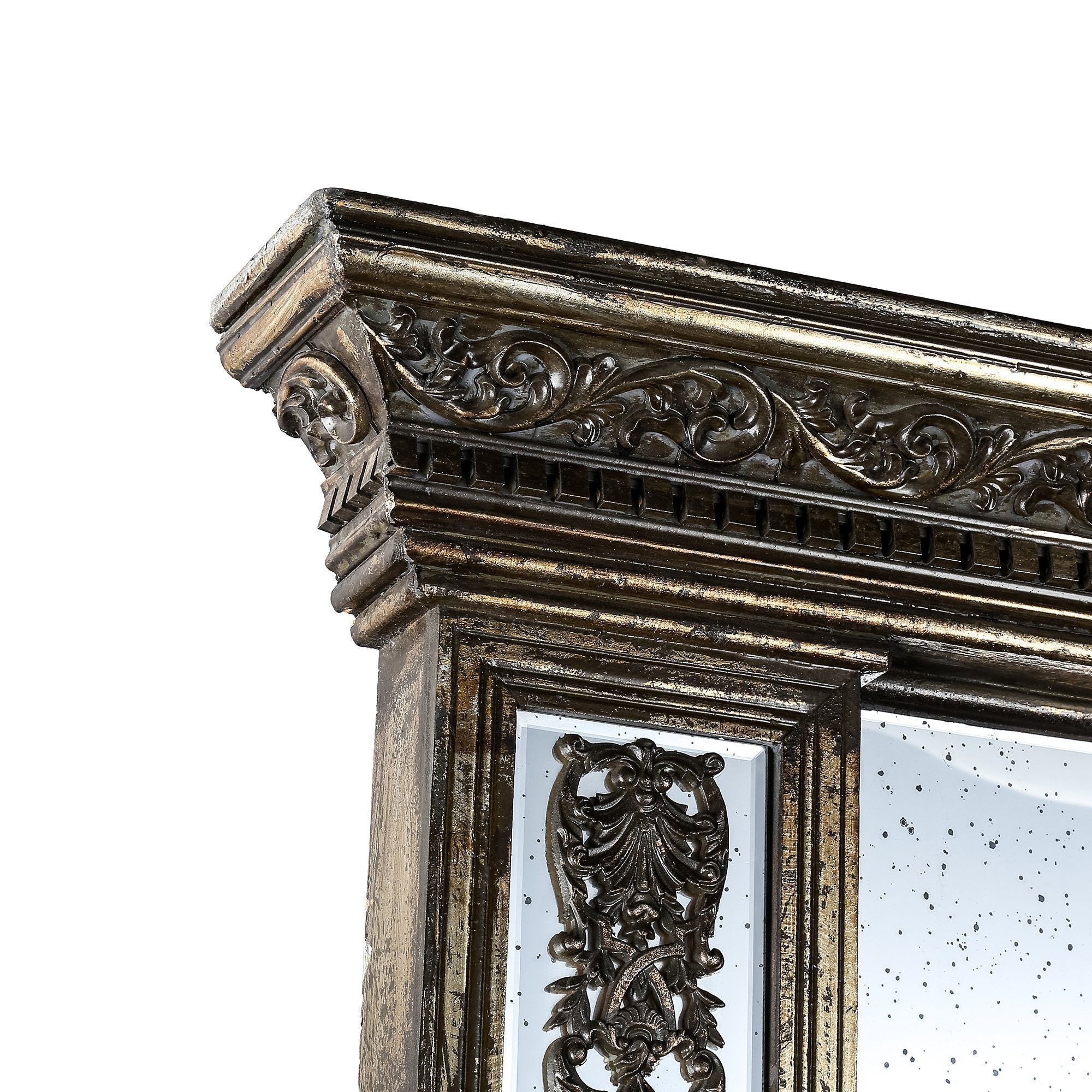 Large Antique Look Mirror - decorstore
