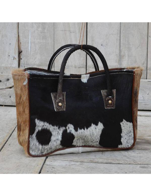 Multi-Cowhide Sling It Handbag - decorstore