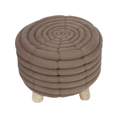 Dolly Ottoman Brown - decorstore