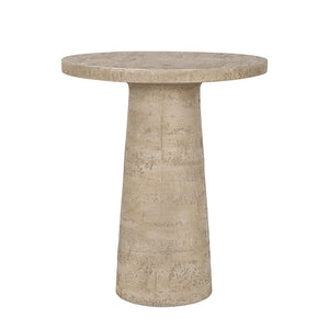 Goran Cement Round Side Table - decorstore
