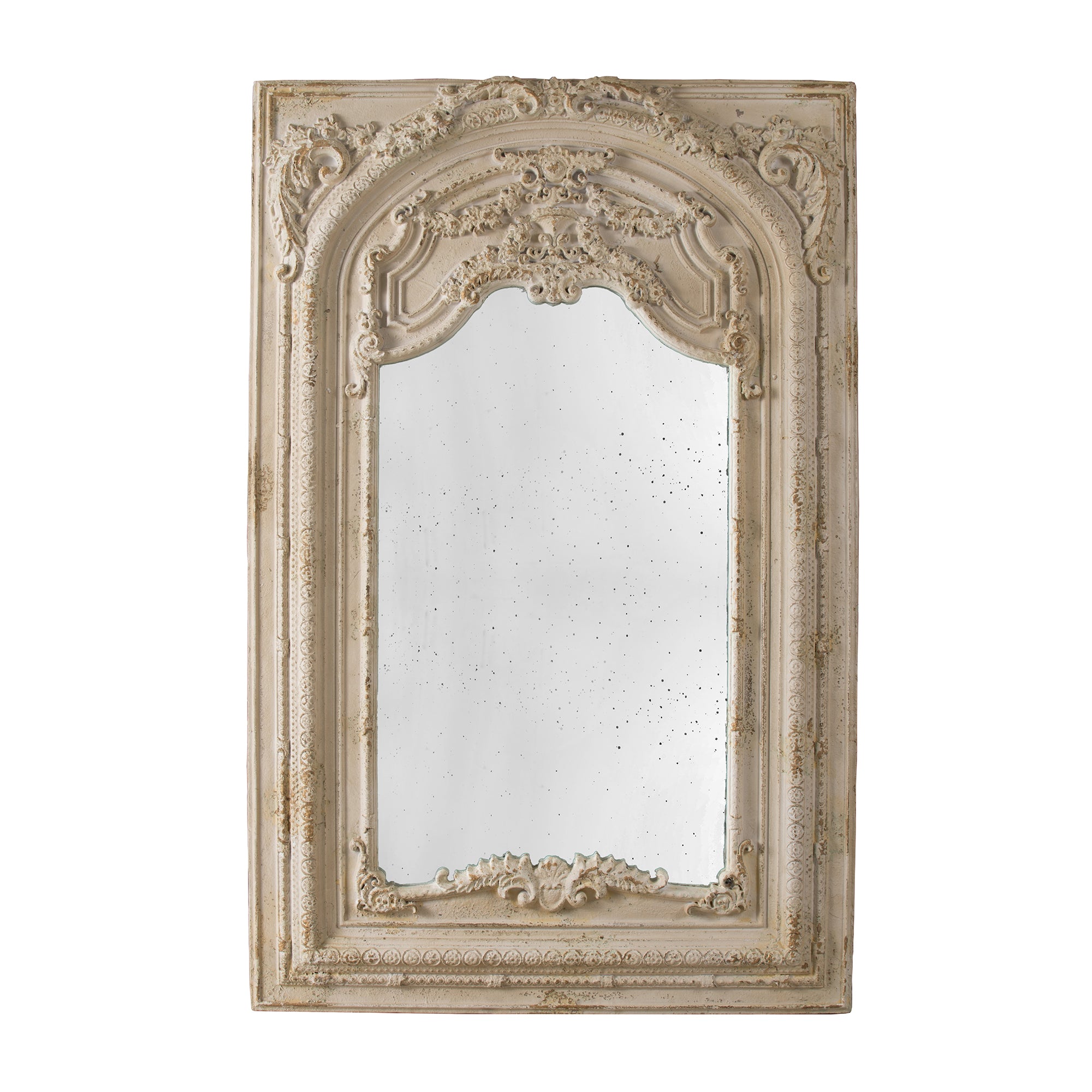 Large Shabby Chic Wall Mirror - decorstore