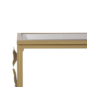 Rococo metal mirrored console - decorstore
