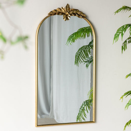 Henley Tall Gold Wall Mirror - decorstore