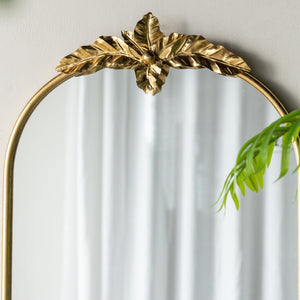 Henley Tall Gold Wall Mirror - decorstore
