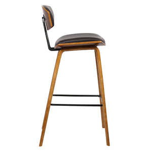 Funky Kitchen Bench Height Chair Black Seat - decorstore
