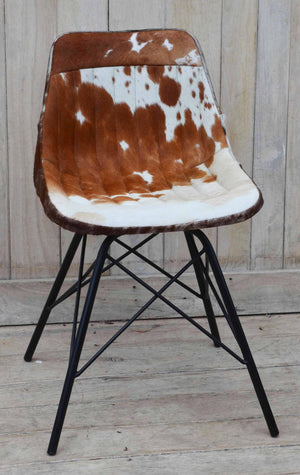 Armless Cowhide Seat - decorstore