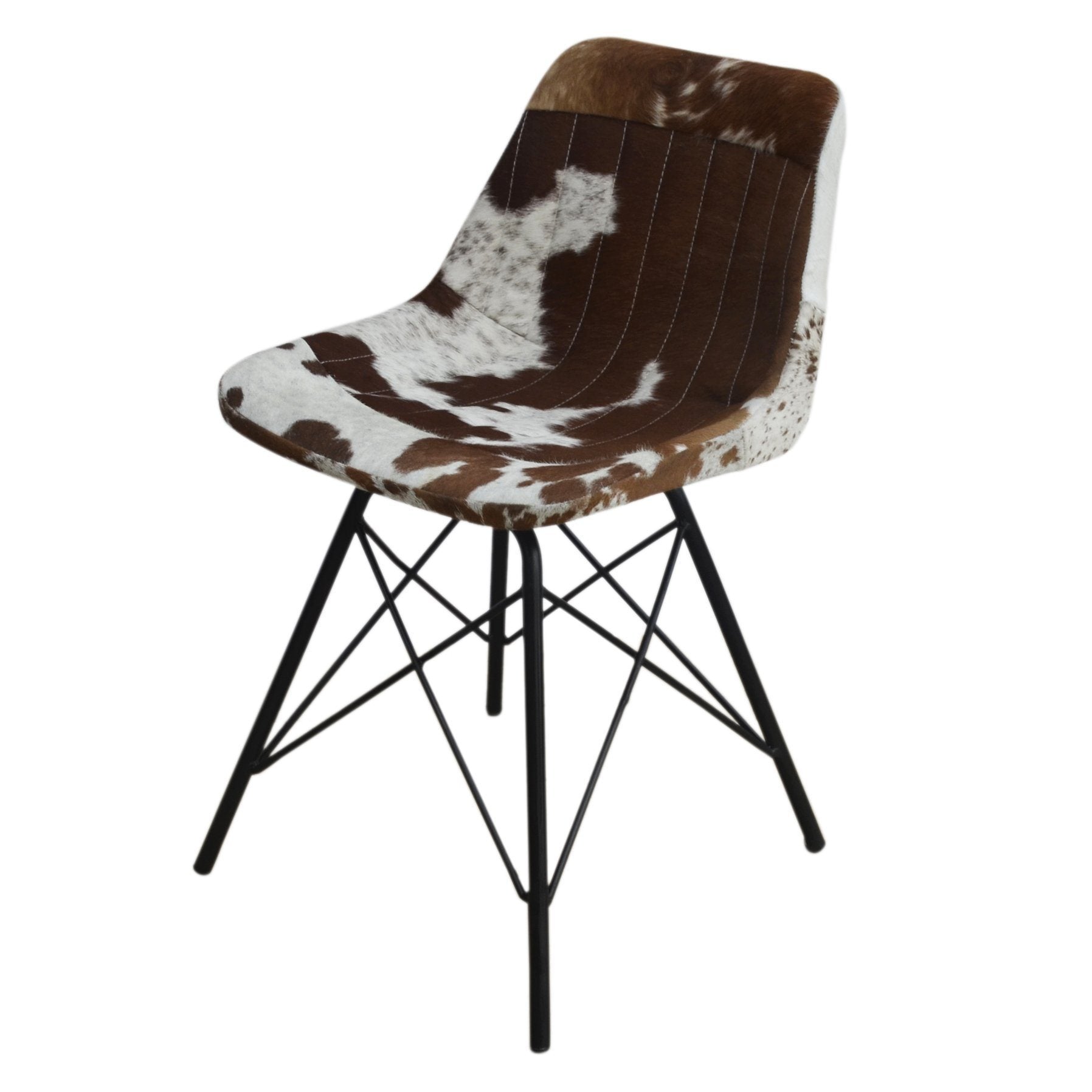 Armless Cowhide Seat - decorstore