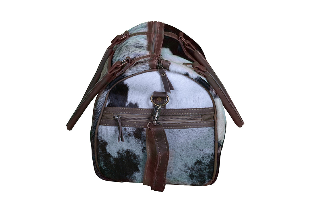 Cowhide Small Overnight Bag - decorstore