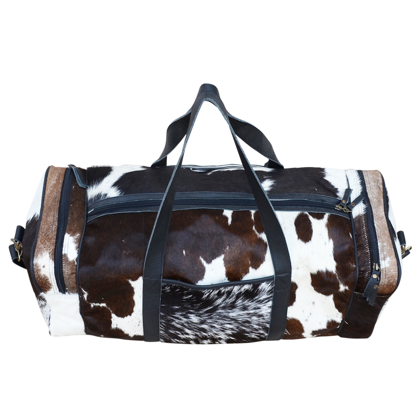 Multi-Cowhide Weekender Bag - decorstore