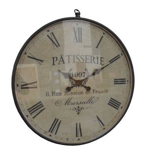 French Café Wall Clock - decorstore