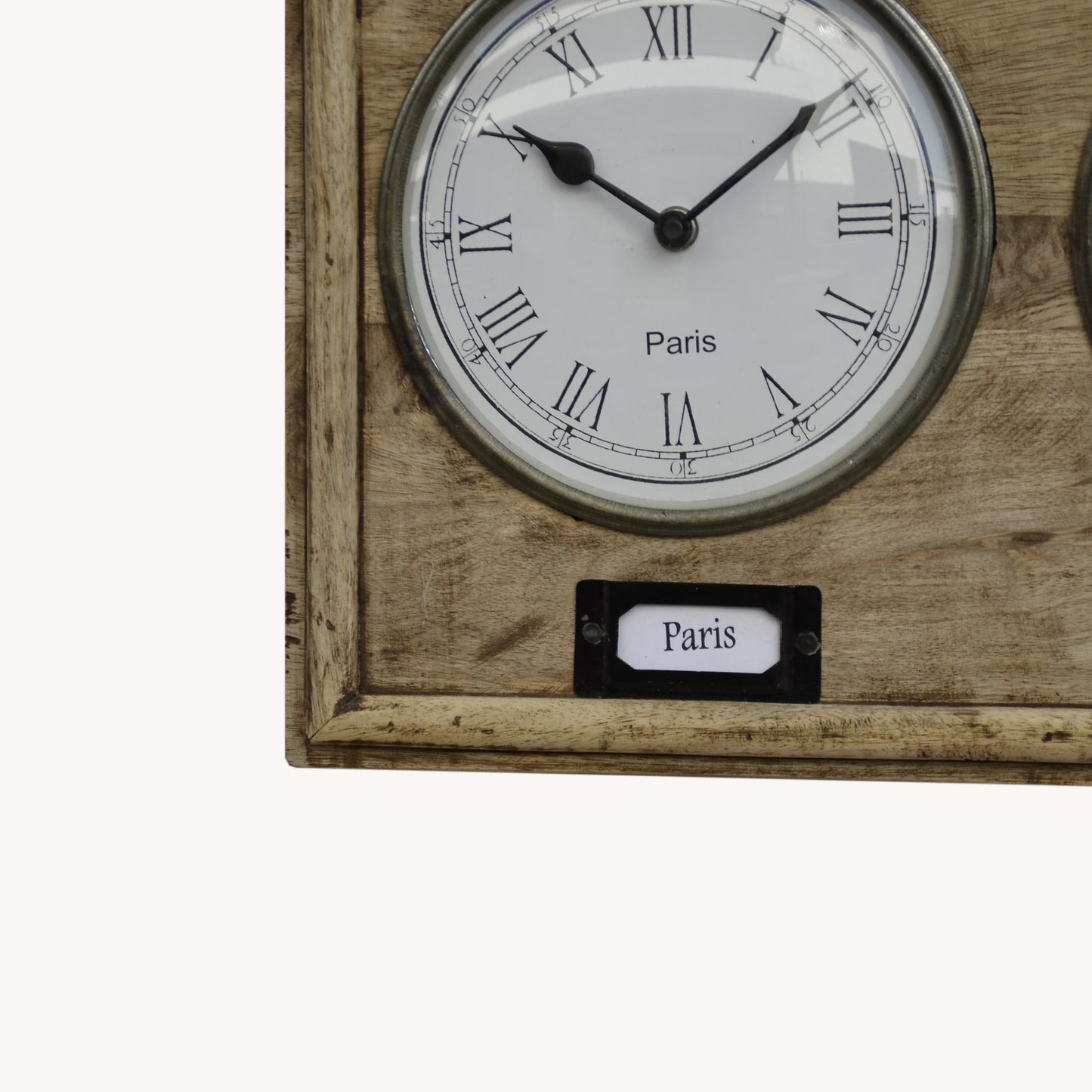 Timber World Clock - decorstore