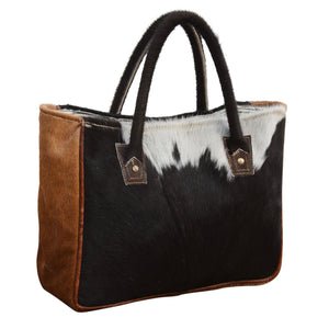 Multi-Cowhide Sling It Handbag - decorstore