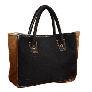 Multi-Cowhide Sling It Handbag - decorstore