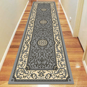 Turkish Ruby Grey Rug - decorstore