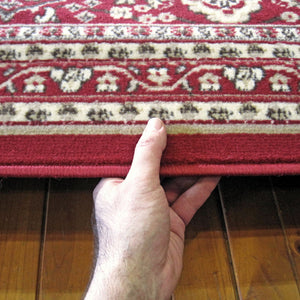 Turkish Ruby Red Rug - decorstore