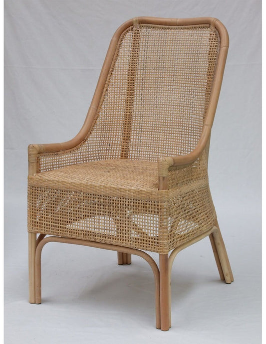 Summer Exotic Rattan Chair - Whitewash - decorstore