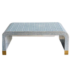 Mother of pearl Aegean Horizon Low Profile Coffee Table - decorstore
