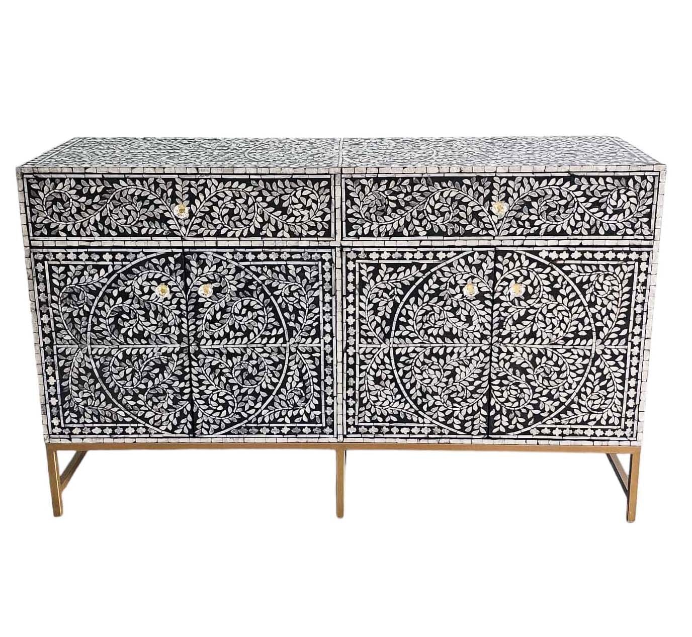 Mother of pearl Majestic Vine sideboard - decorstore