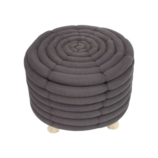 Dolly Ottoman Grey - decorstore