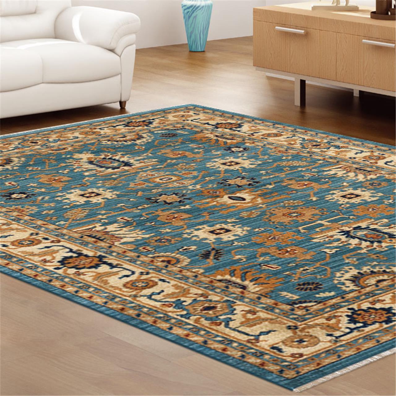 Persian Blue Rug - decorstore