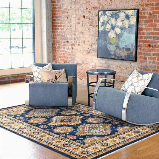 Persian Navy Rug - decorstore