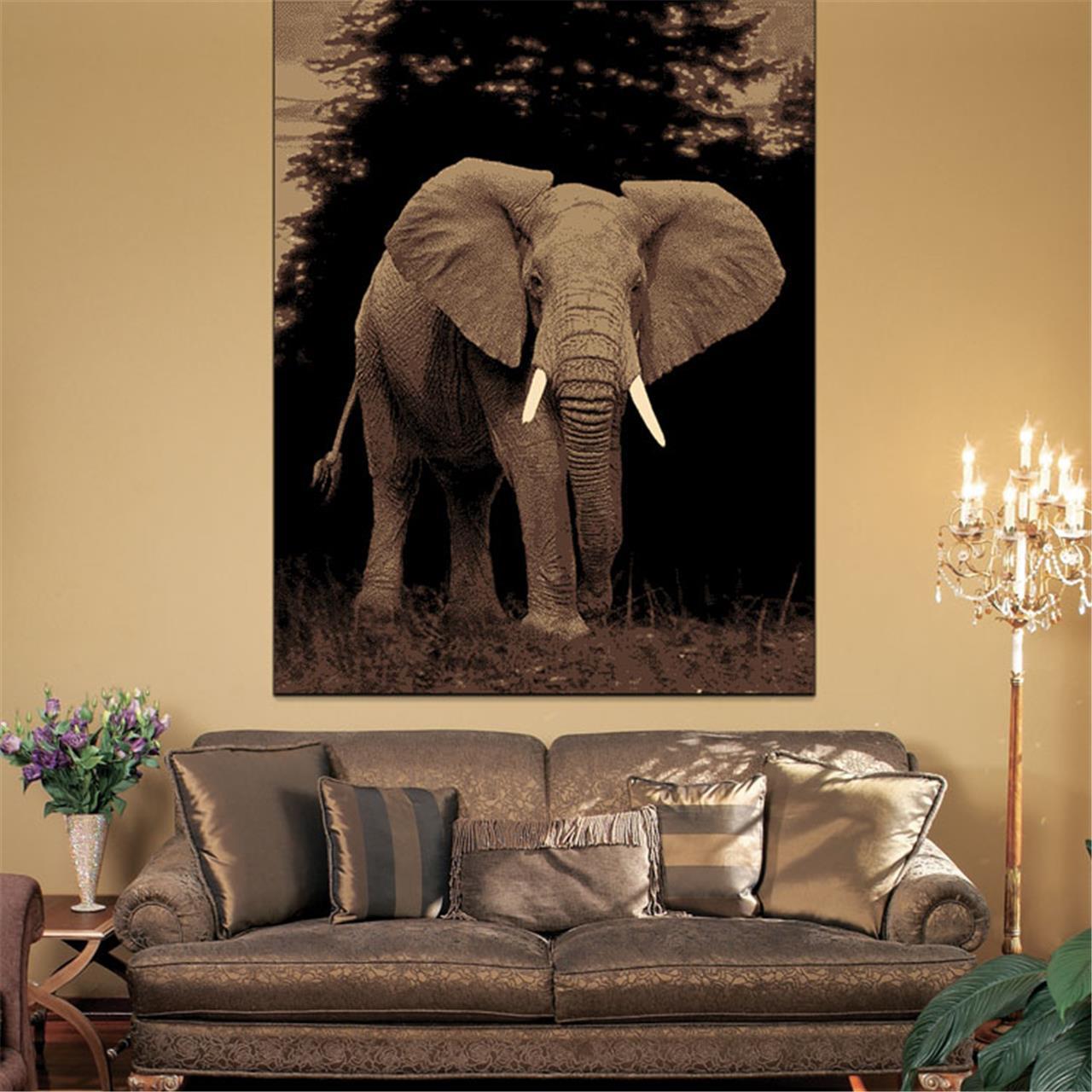 Turkish Ruby Elephant Rug - decorstore