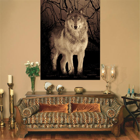 Turkish Ruby Wolf Rug - decorstore