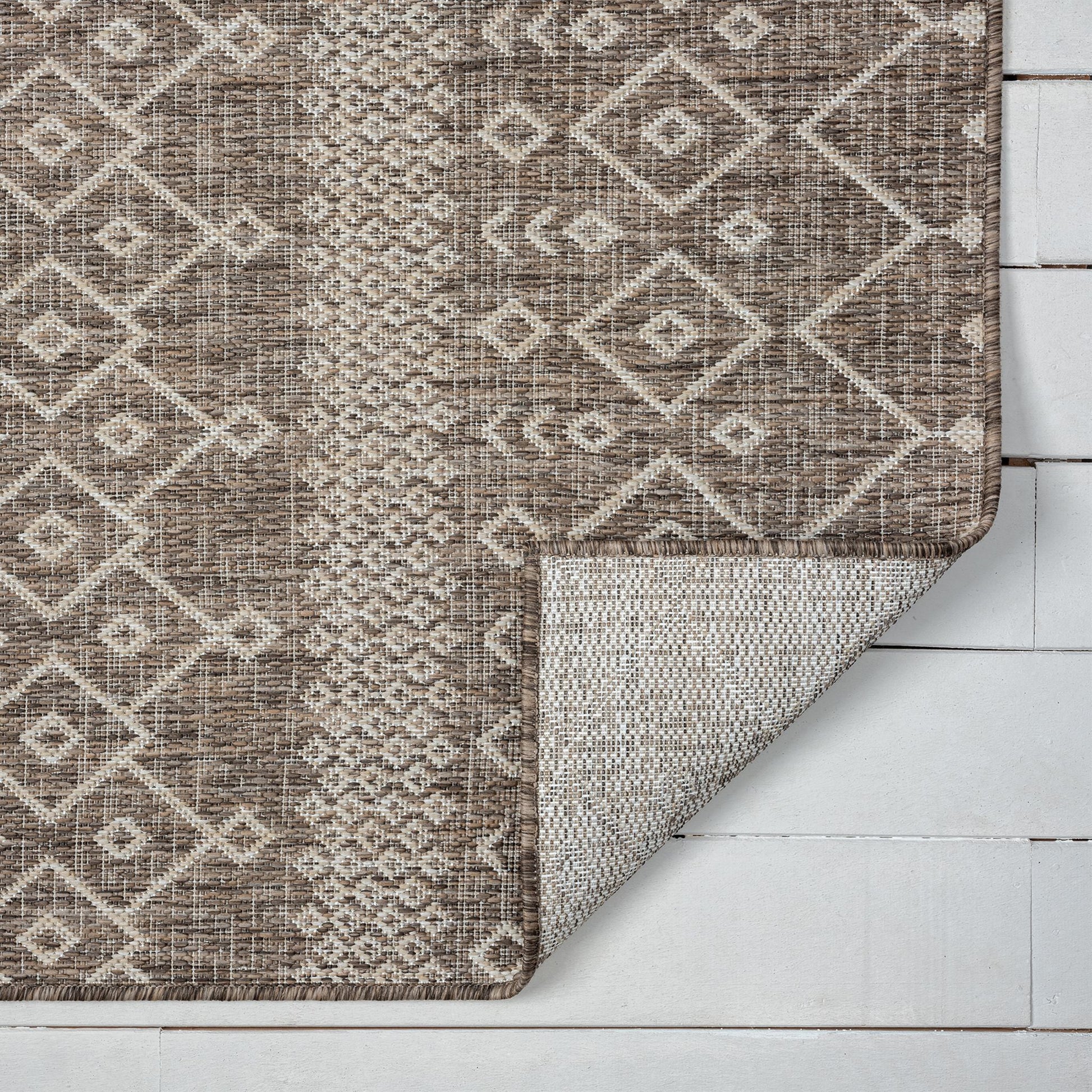 Patio 451 Almond Designer Rug - decorstore