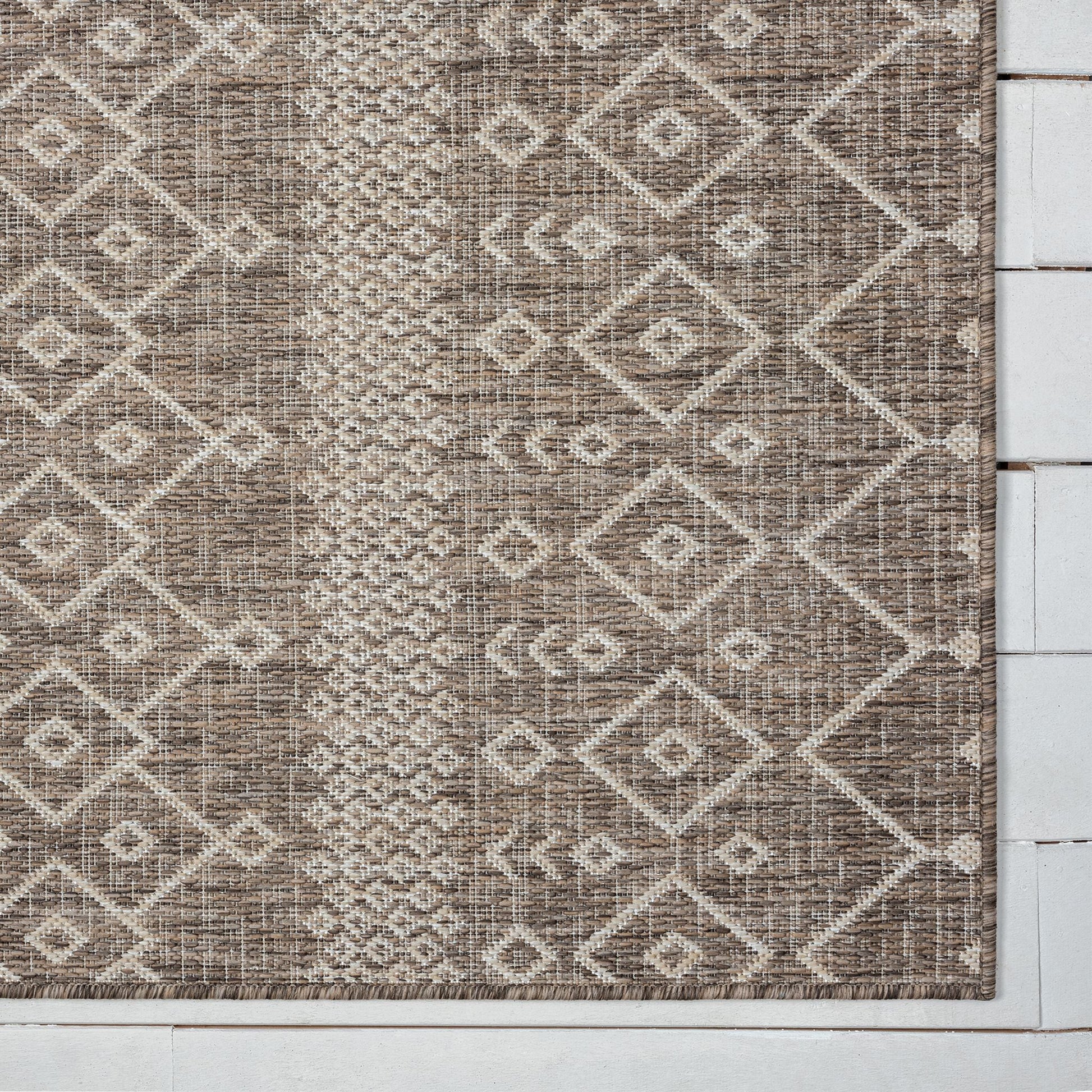 Patio 451 Almond Designer Rug - decorstore