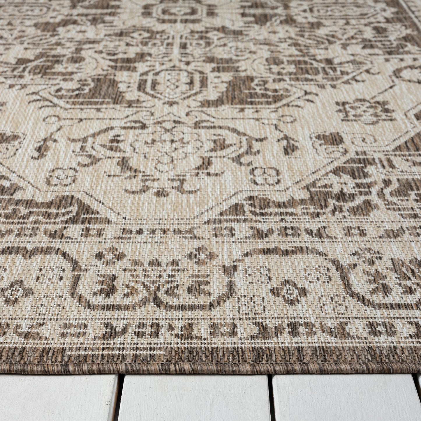 Patio 454 Honey Designer Rug - decorstore