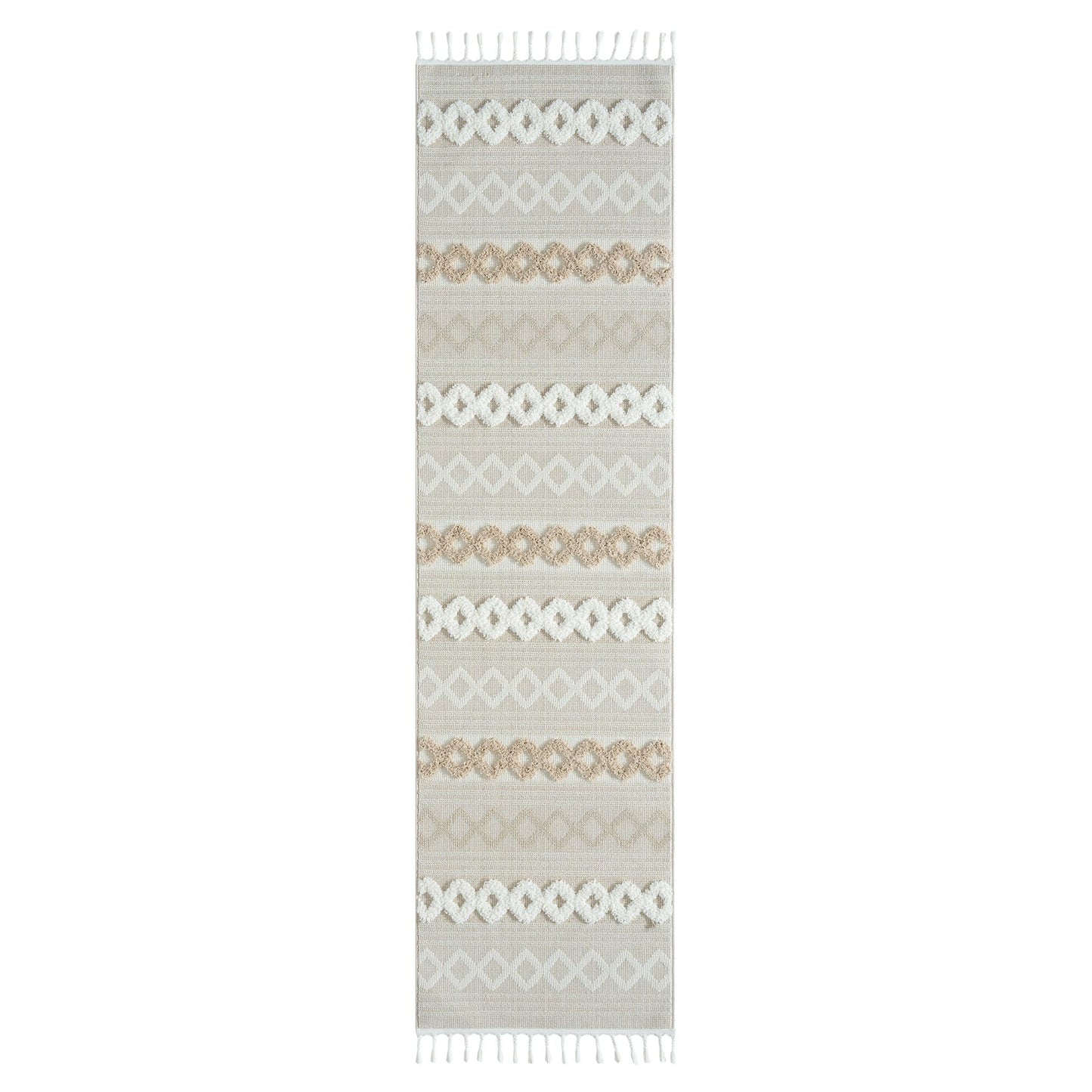 Cottage 542 Fawn Floor Runner Rug - decorstore