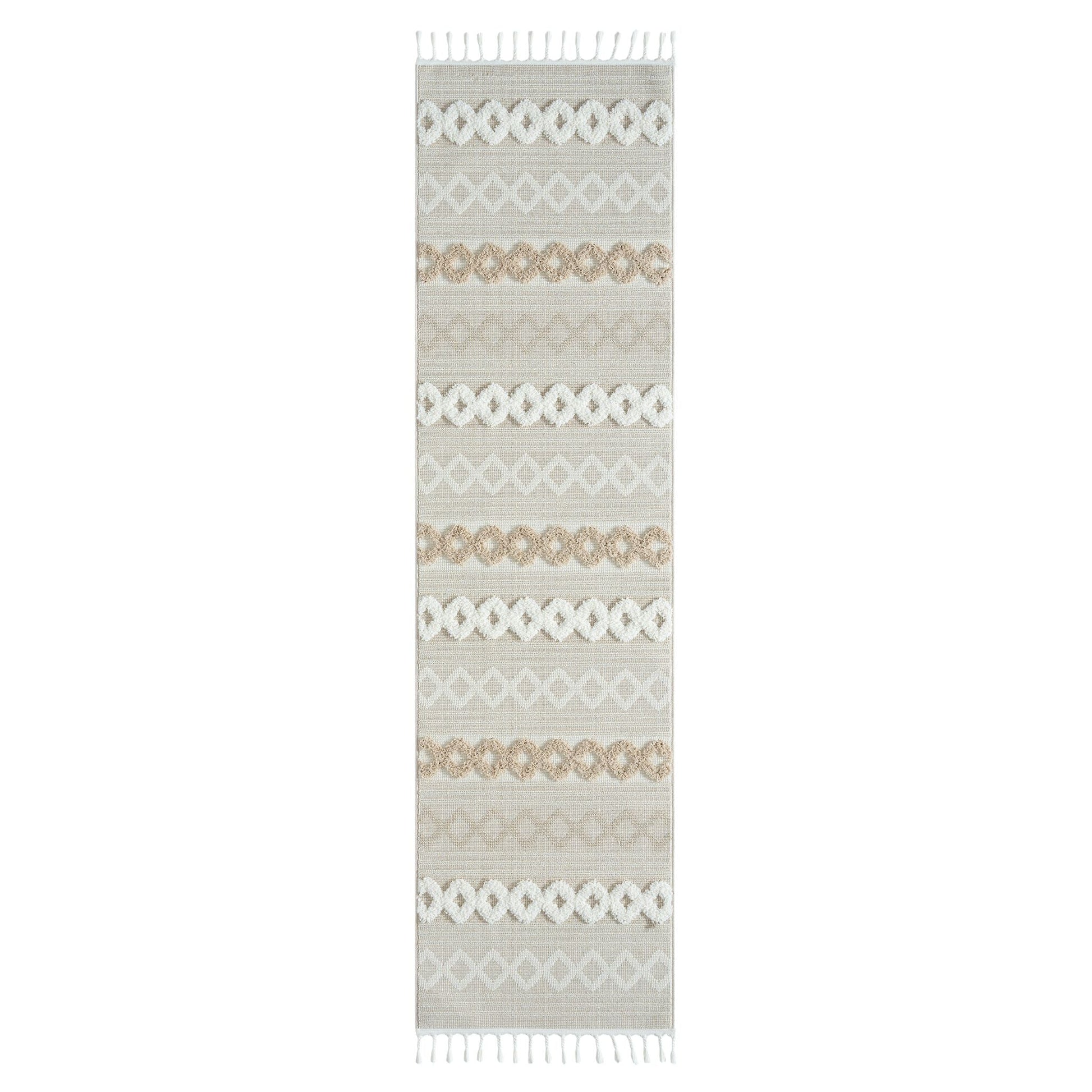 Cottage 542 Fawn Floor Runner Rug - decorstore