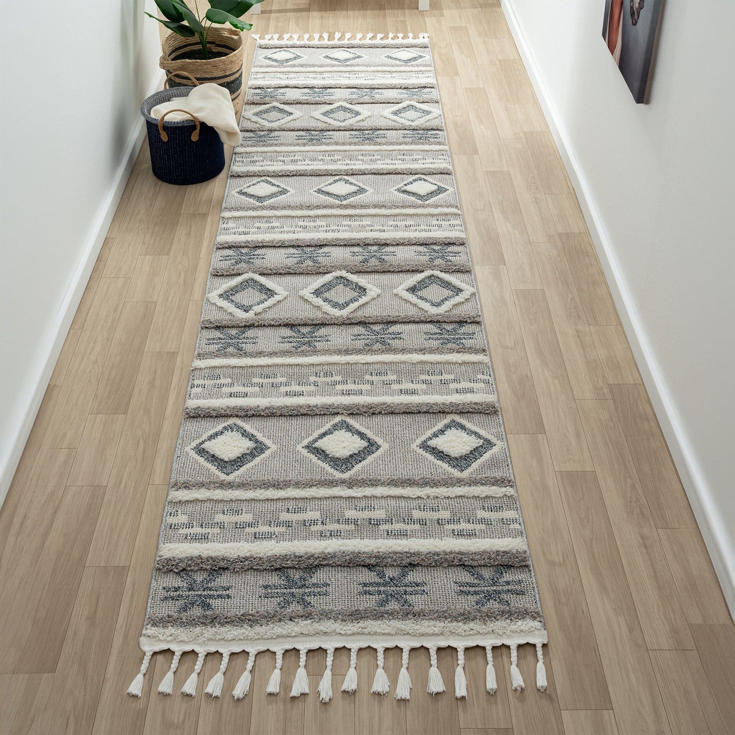 Cottage 546 SlateFloor Runner Rug - decorstore