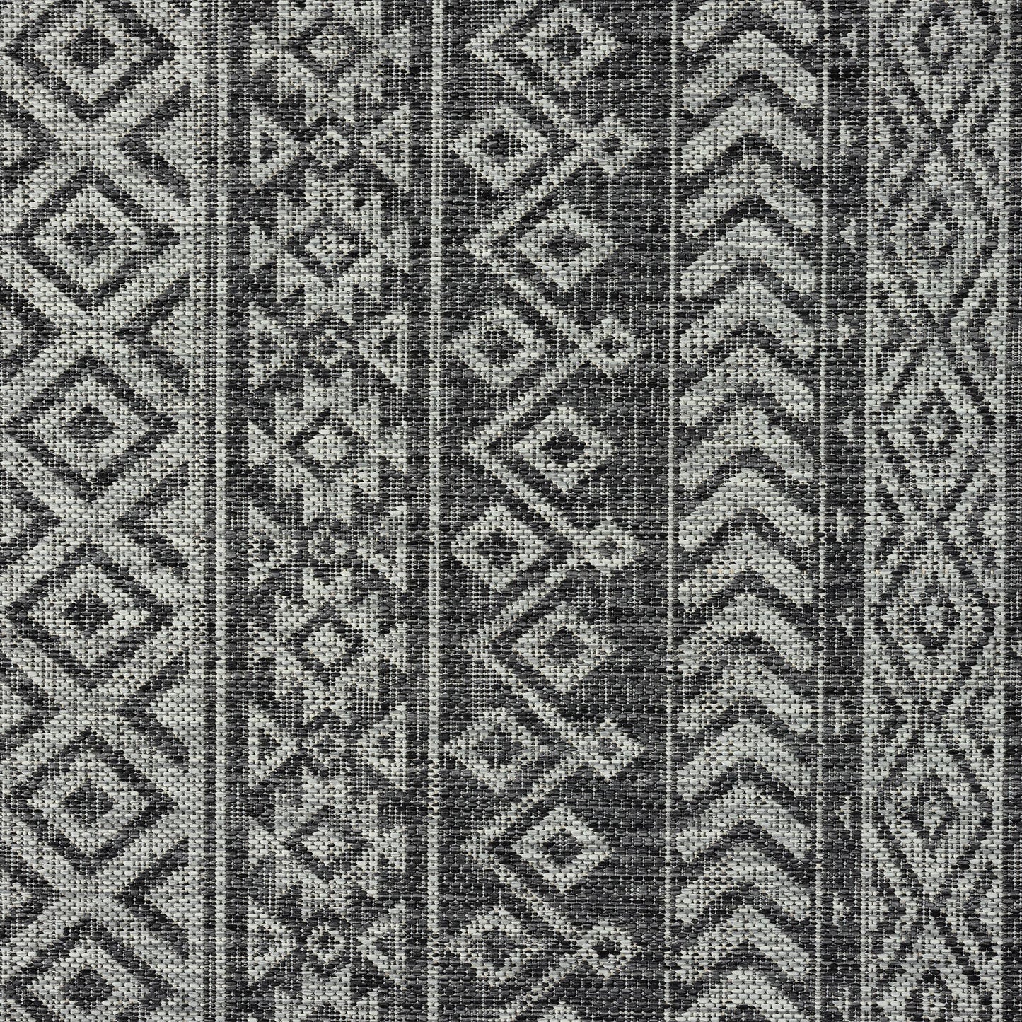 Alfresco 421 Charcoal Designer Rug - decorstore