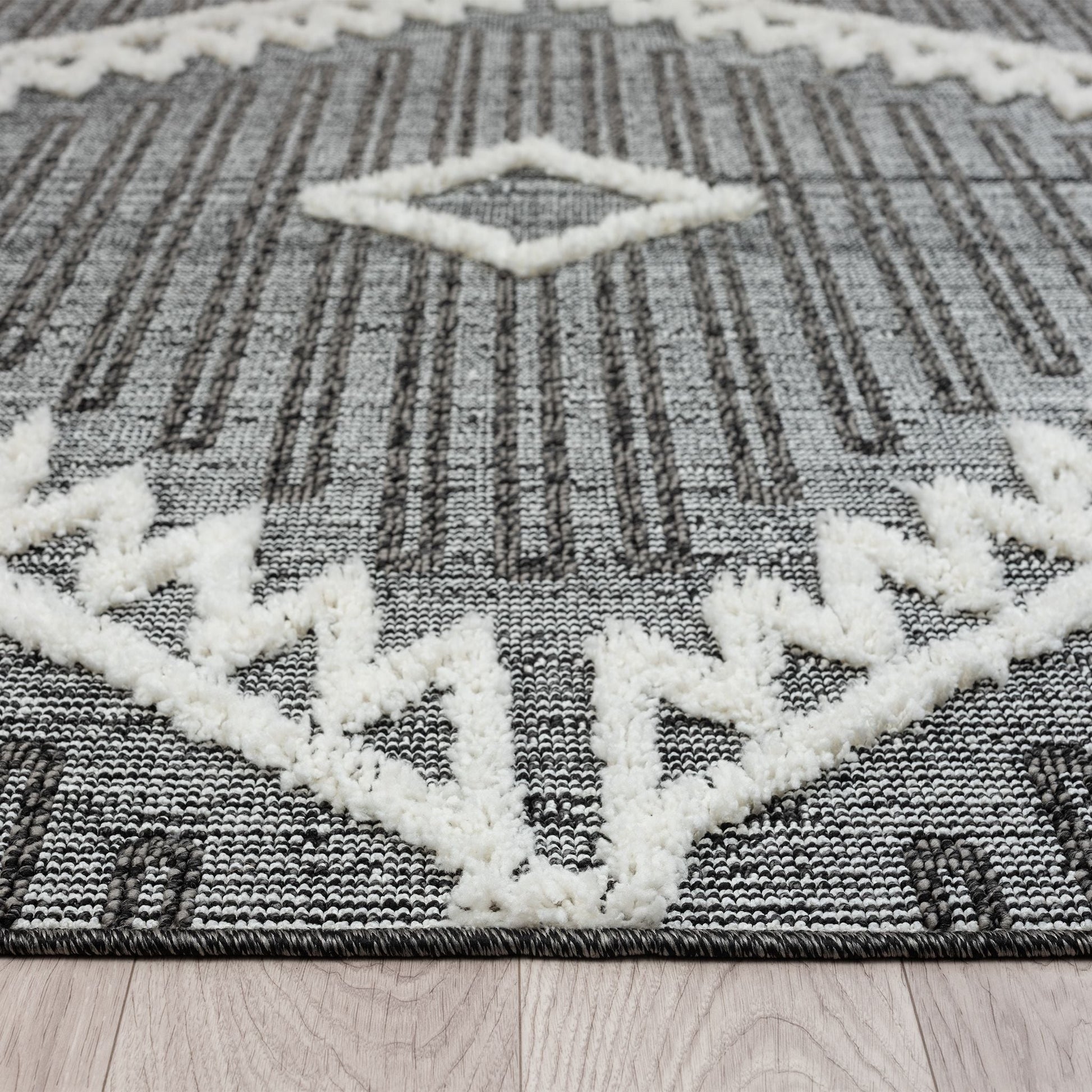 Cottage 544 Ash Designer Rug - decorstore