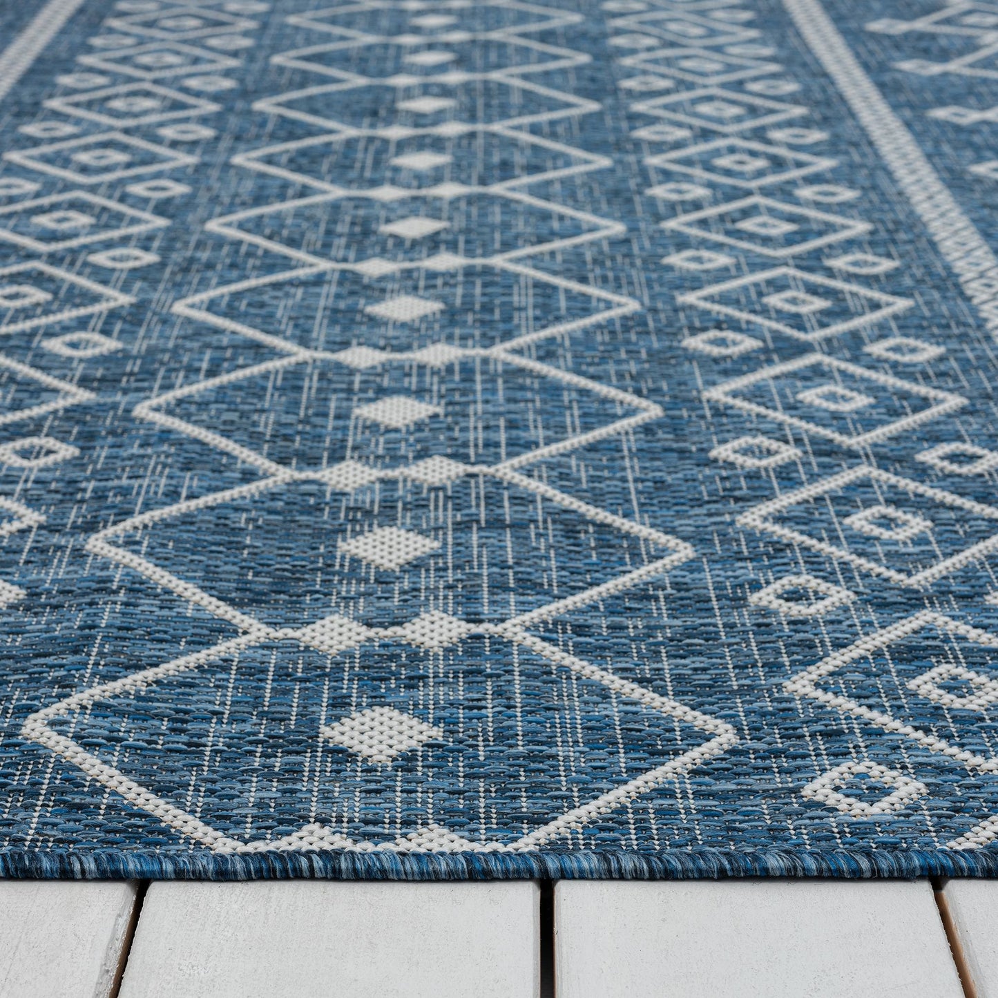 Patio 452 Ocean FloorFloor Runner Rug - decorstore