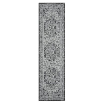 Alfresco 424 Slate Floor Runner Rug - decorstore