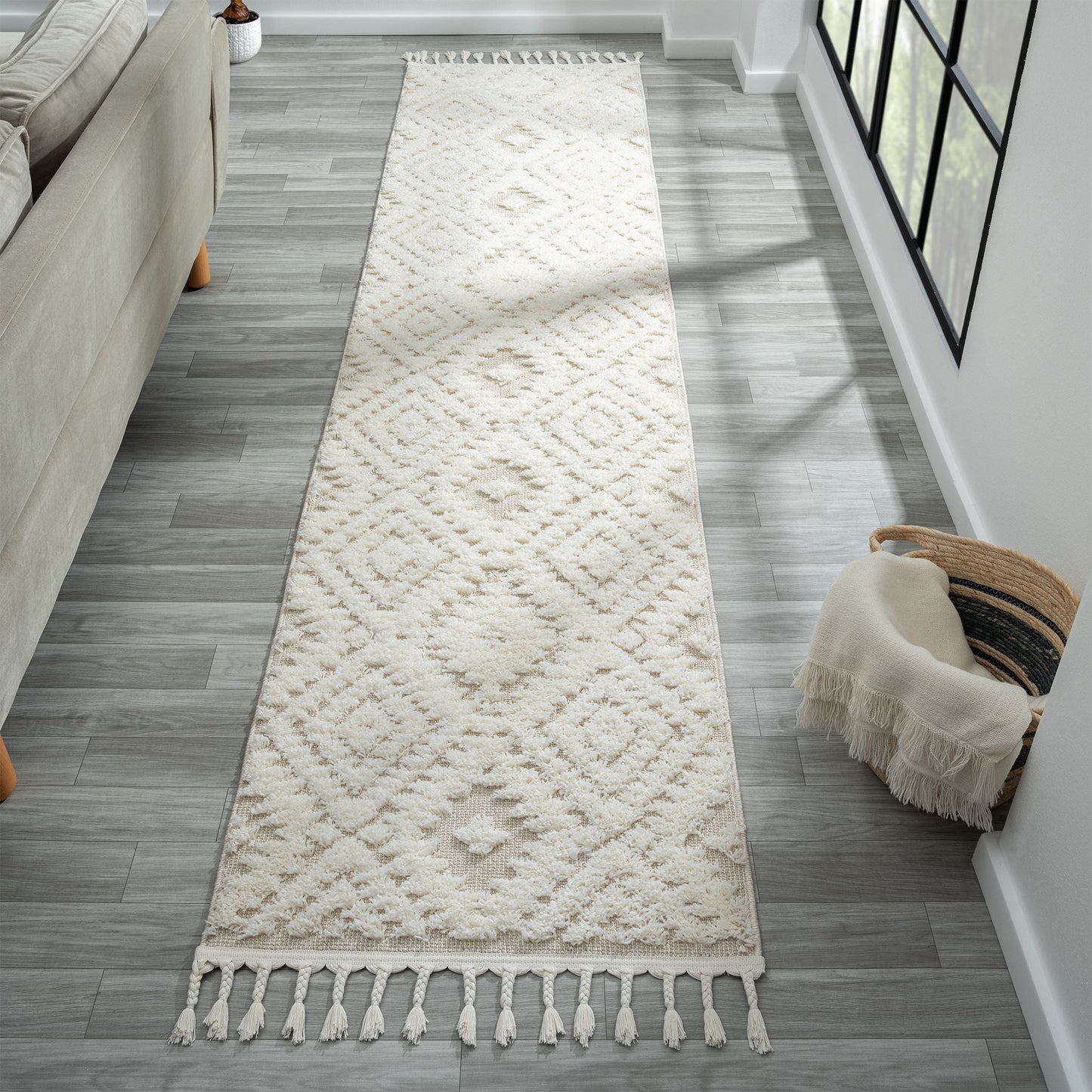 Cottage 548 Sand FloorFloor Runner Rug - decorstore