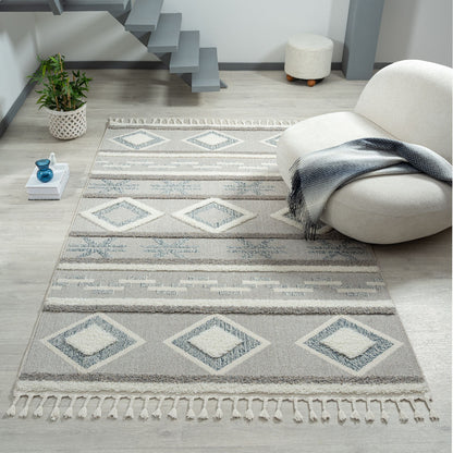 Cottage 546 Slate Designer Rug - decorstore