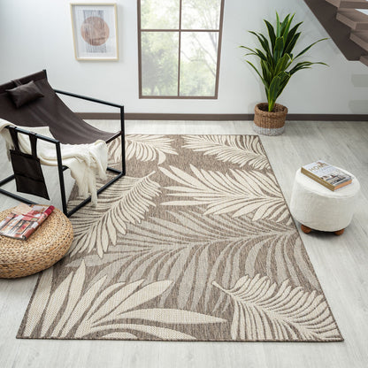 Patio 456 Taupe Designer Rug - decorstore