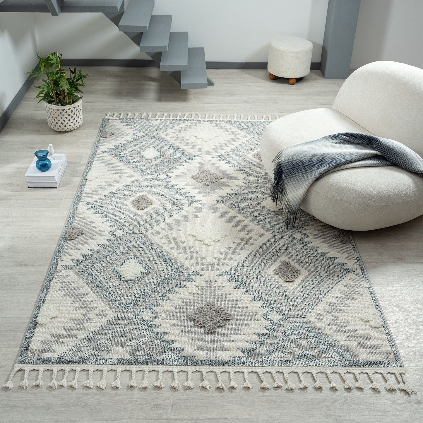 Cottage 543 Pebble Designer Rug - decorstore